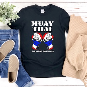 Muay Thai Shirt, Muay Thai Fighter, Thai Boxing Shirt, Martial Arts Shirt, MMA Shirt, Kickboxing Shirt, Thailand Shirt, Boxing Shirt