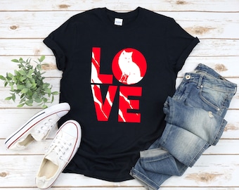 Fox Lover Shirt, I Love Fox, regalos para los amantes de Fox, Red Fox Shirt, Fur Animal Shirt, Fox T Shirt, Fox Shirt, Fox Tshirt