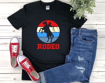 Western Rodeo Shirt, Cowboy Shirt Vintage, Vintage Rodeo Shirt, Horse Riding Shirt, Cowboy Shirt, Rodeo Shirt, Retro Rodeo