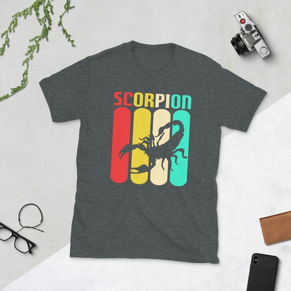Scorpion Shirt, Scorpions Shirt Vintage, Retro Shirt Design
