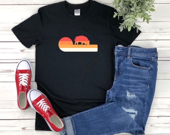 Bison Shirt, Retro Bison Shirt, Bison Gifts, Buffalo Shirt, Bison T-shirt, Retro Animal Shirt, Gifts For Animal Lovers