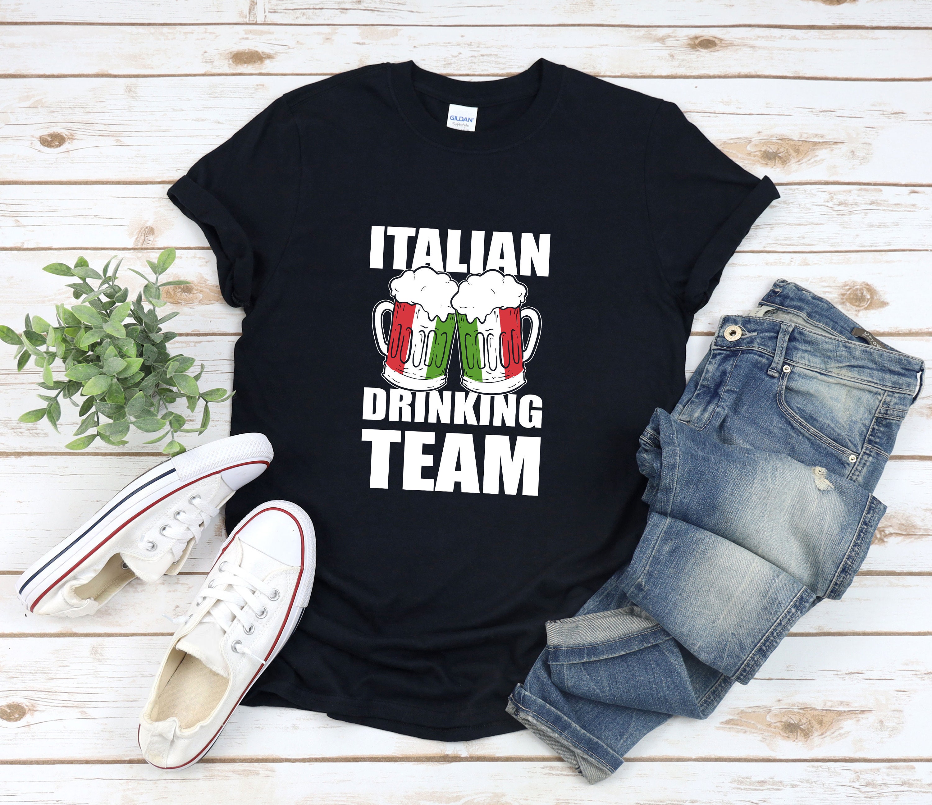 Italian Drinking Team, Italian Team Tshirt, Beer Drinking Shirt, Funny Italian Shirts, Italy T-shirt, Italian Shirt, Italian Tshirt