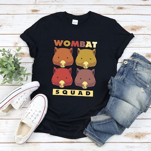 Cute Wombat Shirt, Wombat Squad, Cute Animal Shirt, Wombat T-shirt, Wombat Tshirt, Wombat Shirt, Animal Lover Shirt