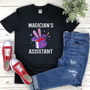 Magician Assistant Shirt, Magician Shirt, Magic Shirt, Magician T-shirt, Magician Assistant Gift, Magician T Shirt image 5