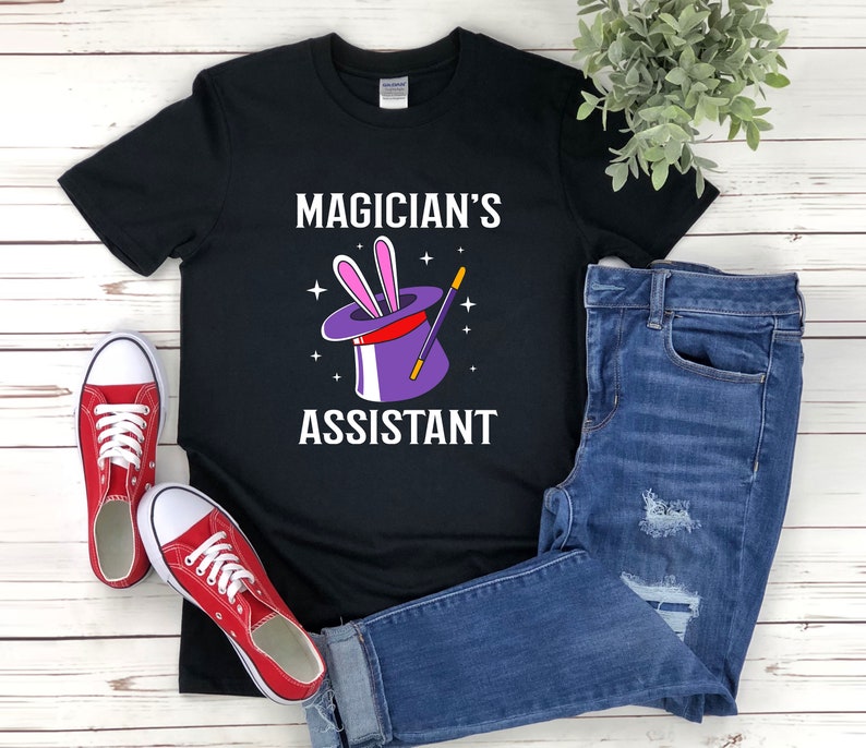 Magician Assistant Shirt, Magician Shirt, Magic Shirt, Magician T-shirt, Magician Assistant Gift, Magician T Shirt image 5