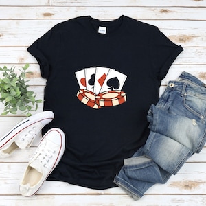 Blackjack Shirt, Poker Shirt, Ace Shirt, Deck Of Card Shirts, Casino Spieler Shirt, Casino Shirt, Casino Shirt, Gambler Shirt