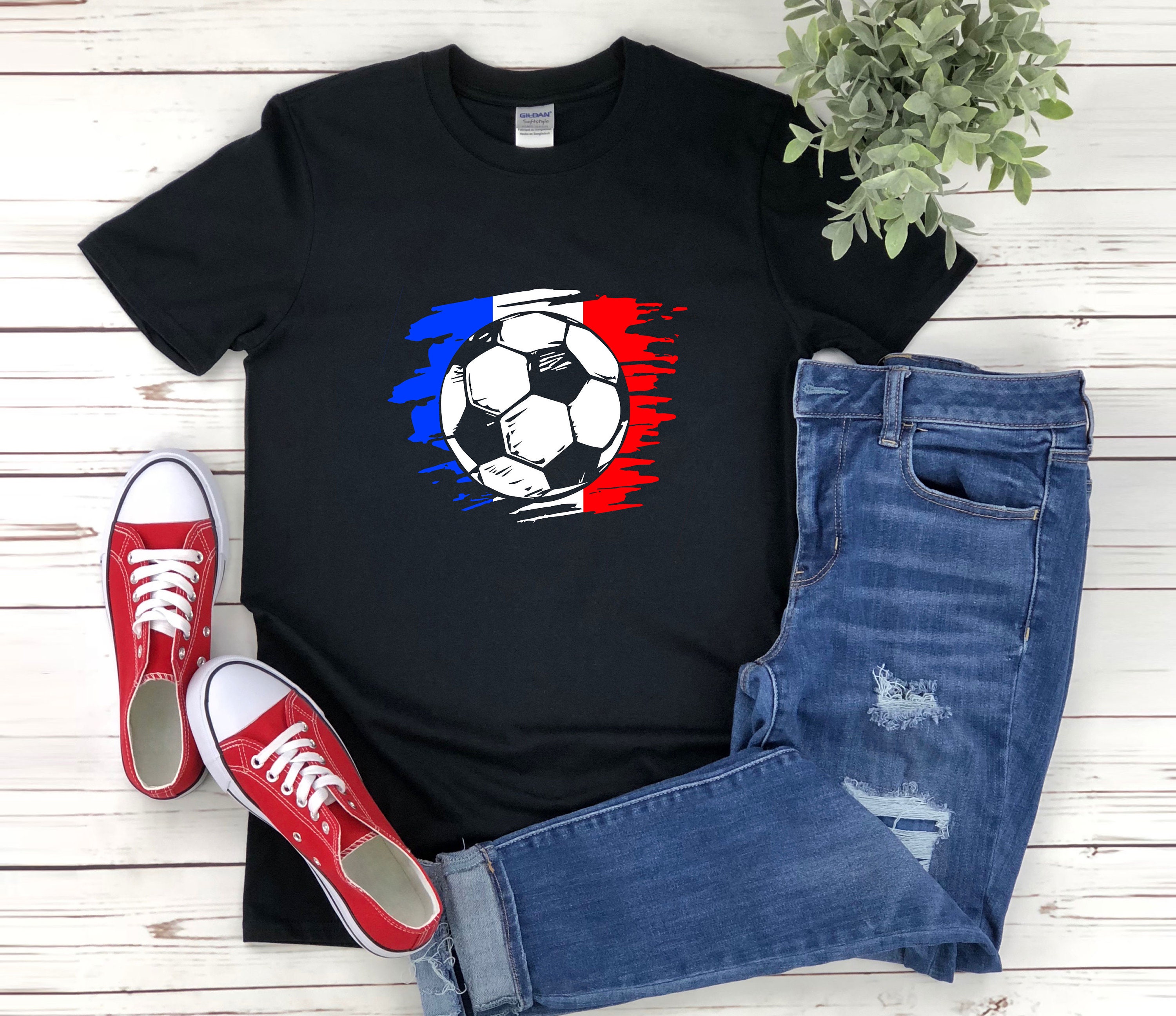 Discover France Football Shirt, Soccer Ball Gift, France Soccer Shirt, Football Team Shirt