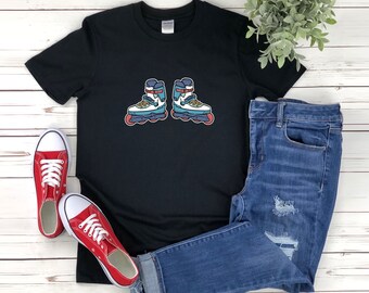 Rollschuh Shirt, Roller Skater Shirt, Roller Skater Shirt, Niedliches Rollschuhe T Shirt, Roller Skates Geschenk