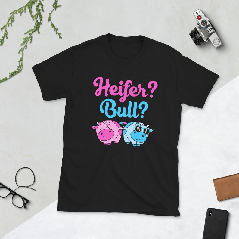Bull or Heifer Gender Reveal Gender Reveal Shirt Baby Shower Etsy