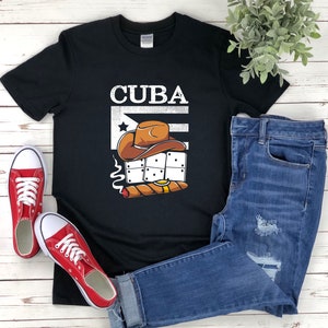 Cuba Domino, Camisa Cubana Domino, Camisa Bandeira Cuba, Camisa Cuba, Camisa Cubana, Camisa Tabaco, Camisa Dominó, Camisa Jogador Dominó