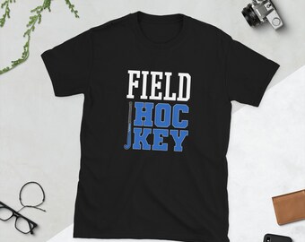 Chemise de hockey sur gazon, chemises d'équipe de hockey, cadeaux de hockey sur gazon, t-shirt de hockey sur gazon, t-shirt de hockey sur gazon, cadeaux pour les amateurs de hockey