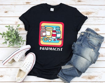 Pharmacist Shirt, Pharmacist Gift, Pharmacy Tshirt, Pharmacy T Shirt, Pharmacy Shirt, Pharmacist T Shirt, Pharmacist Tshirt