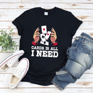Camisa do mágico, camisa ilusionista, camisa mágica, cartões é tudo que eu preciso, cartão do mágico, camisa do amante mágico, camiseta mágica