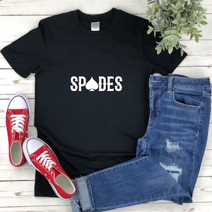 Deck Of Card Shirt, Ace Spade Shirt, Gokken T-shirt, Schoppen Game Shirt, Casino Geschenken, Playing Card Shirt, Casino Shirt, Ace Shirt
