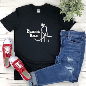 Roller Coaster Shirt, Coaster Holic, Roller Coaster Enthusiast, Roller Coaster Lover, Theme Park Shirts, Amusement Park Shirt