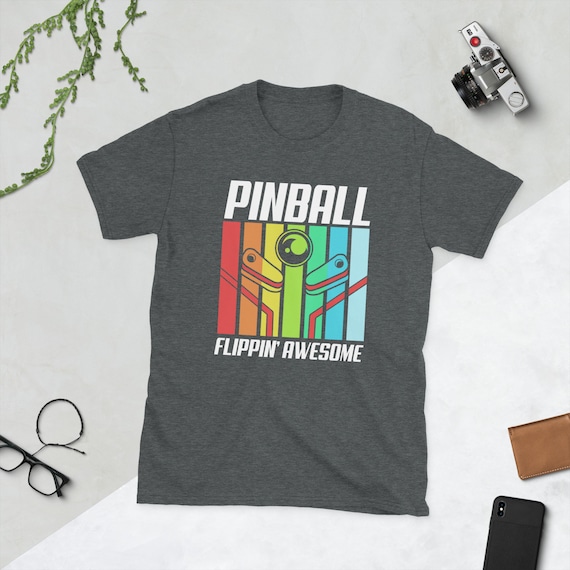 Pinball Retro T-Shirt Flippin' Awesome Pinball Retro T-Shirt Flippin' Awesome