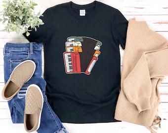 Accordion Shirt, Accordionist Shirt, Musician Gifts, Music Lover Shirt, Accordion T Shirt, Accordion Player Shirt