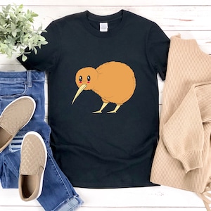 Cute Kiwi, Kiwi Bird Shirt, Bird Lover Shirt, Cute Bird Shirt, New Zealand Shirt, Kiwi Bird T-shirt, Kiwi Bird Tshirt
