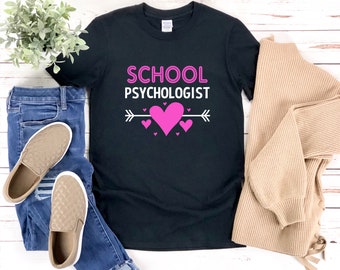 School Psychologist Shirt, School Psychology Team Shirt, School Psychology Shirts, Psychologist Gift, Psychology T-shirt