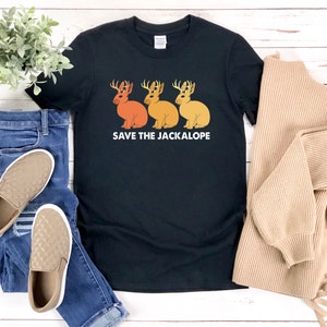Save The Jackalope, Jackalope Shirt, Gifts For Rabbit Lover, Jackrabbit Shirt, Mythical Animals, Cryptid Shirt, Mythical Creatures Shirt