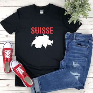 Suisse Carte Chemise Suisse, Suisse, Suisse Chemise Suisse, Cadeau Suisse, Suisse T-shirt, Chemise Suisse, Suisse T-shirt