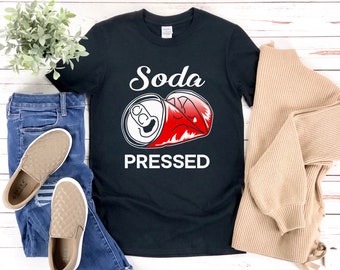 Funny Depression Shirt, Funny Mental Health Shirt, Depressed Shirt, Soda Pressed, Mental Health Awareness Shirt, Anxiety Shirts For Women