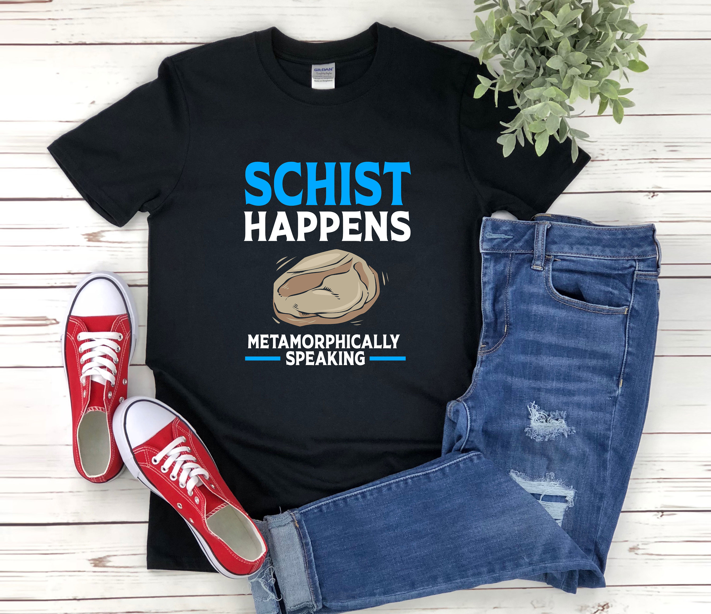 Schist Happens T-Shirt Schist Happens T-Shirt