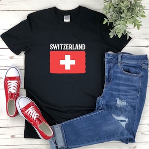 Switzerland Shirt, Swiss Flag Shirt, Switzerland Flag Shirt, Swiss Shirts, Swiss T Shirt, Switzerland T-shirt