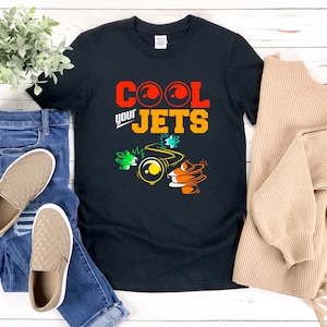 Classic Retro Pinball T-Shirt - Cool Your Jets - Gift Classic Retro Pinball T-Shirt - Cool Your Jets - Gift