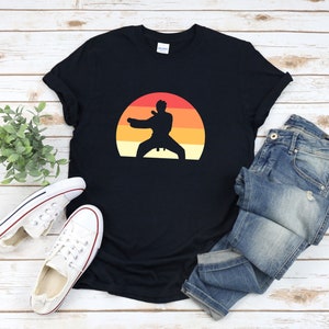 T-shirt Karate, Regalo Maestro di Karate, Arti Marziali Retrò, Camicia di Karate Retrò, Regali Karate, Camicia Arti Marziali, Tshirt Karate