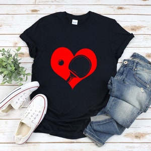 Ping Pong Lover Shirt, Ping Pong Shirt, I Love Ping Pong, Ping Pong Paddle Shirt, Table Tennis Shirt, Ping Pong Player Gifts