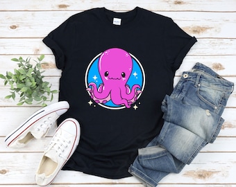 タコシャツ、オーシャンギフト、タコTシャツ、タコレトロパーカー