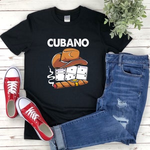 Camicia Domino, Camicia Cubana, Camicia Tabaco, Cuba Domino, Maglia Domino Cubana, Regali Per Gli Amanti dei Giochi da Tavolo, Camicia Domino Tile
