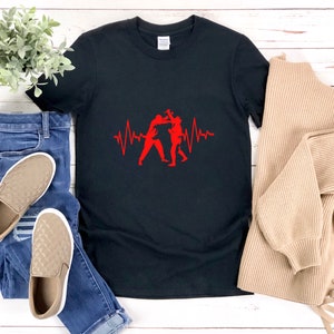 Idf Shirt, Krav Maga Heartbeat, I Love Krav Maga, Israeli Defense, Krav Maga T-shirt, Fighter Shirt, Martial Arts Shirt