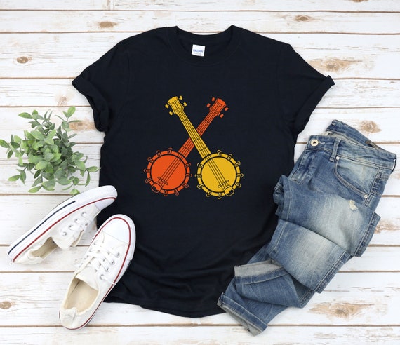 Banjo T-Shirt Player Tshirt Musician Tee Gift Banjo T-Shirt Player Tshirt Musician Tee Gift