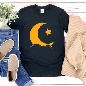 Crescent Moon Shirt, Muslim Shirt, Eid Mubarak Shirt, Ramadan Shirt, Eid Shirt, Ramadan Gift, Ramadan Mubarak Shirt, Islam Shirt image 5
