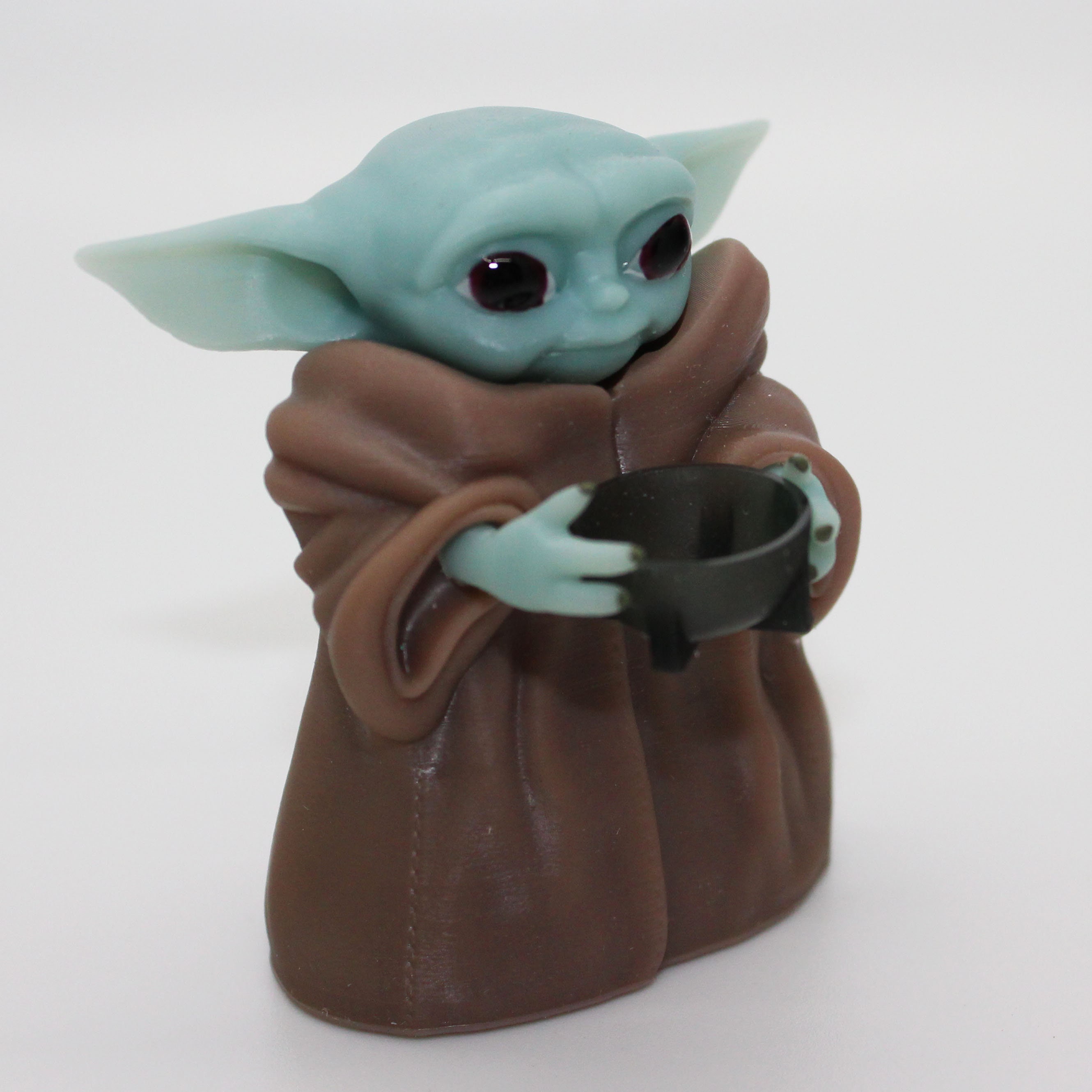 Download Resin 3d Print Figurine Miniature 3 Inch Paintable Look Alike Mandalorian With Baby Yoda In Crib Starwars Art Collectibles Collectibles Vadel Com
