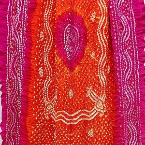 Gajji Silk Bandhani Dupatta