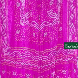 Gajji Silk Bandhani Dupatta
