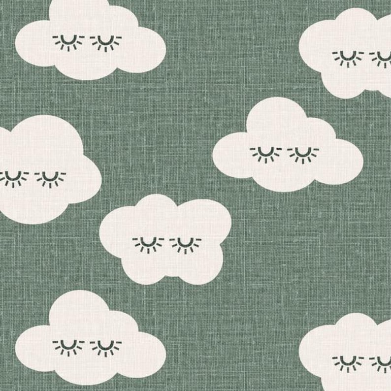 Green Rainbow Baby Bedding Moments of Rest Crib Sheet, Changing Pad