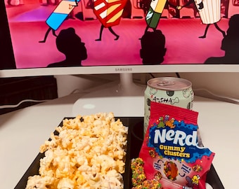 3D Printed Movie Caddy | Snack Tray