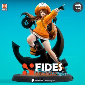 May - Guilty Gear - Garage Kit - Fan ART /Unassembled / Unpainted Garage Kit Figure Model Kit