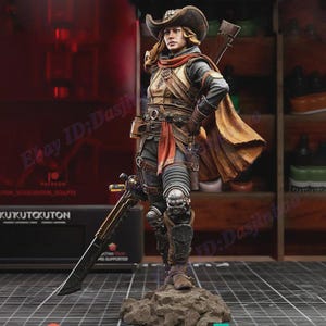 Crankshot by KUTON FIGURES / 1:6 Scale /Unassembled / Unpainted / Garage Kit /Figure Model Kit / Fan Art