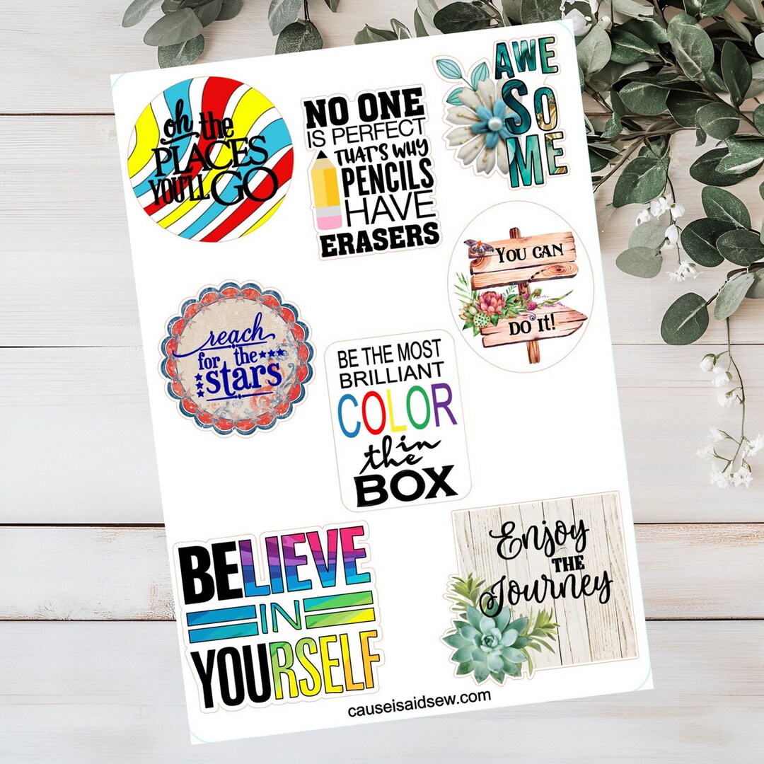 2 Inch Stickers - Business Stickers - Package Fillers - Teacher ...