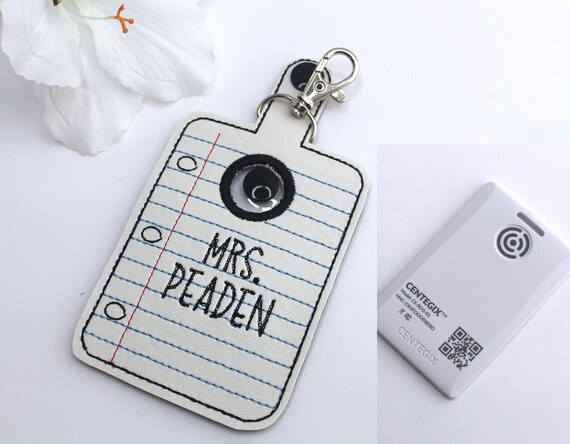 Id Card Key Ring