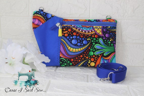 In the Hoop Double Zipper Bag ITH Embroidery Zipper Bag ITH