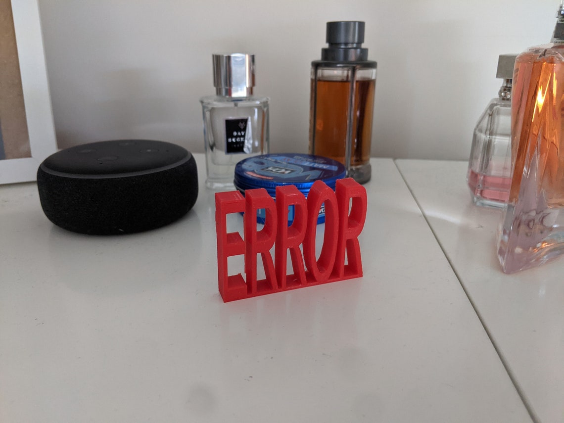 Garry's Mod Inspired Error Model 3D Printed Gmod | Etsy