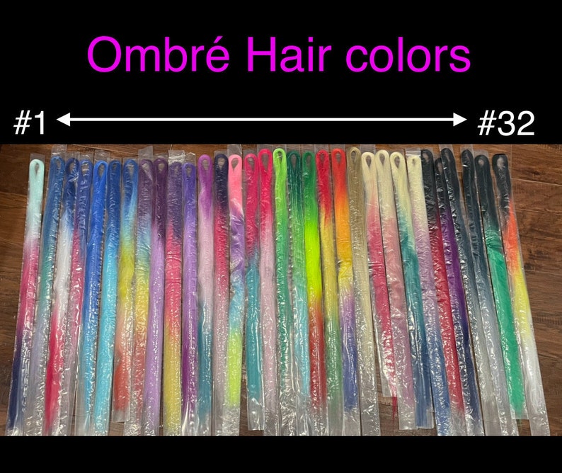 Rave & Festival Braid bubble extensions image 16