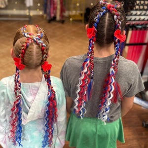 Rave & Festival Braid bubble extensions image 14