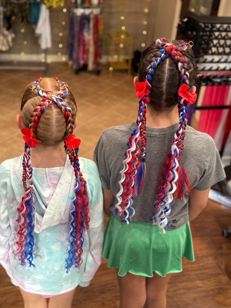 Rave & Festival Braid bubble extensions image 14
